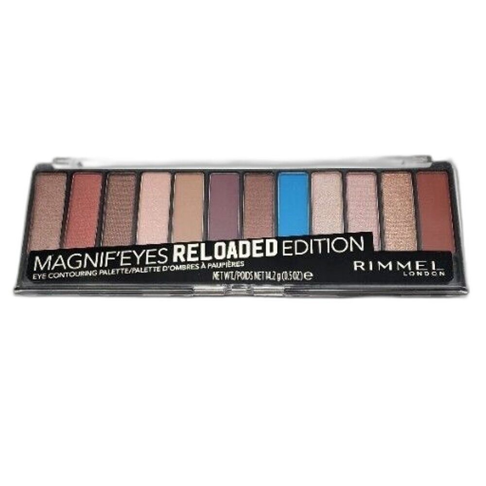 RIMMEL MAGNIF'EYES 012 RELOADED Edition Eye Contouring Palette NIB